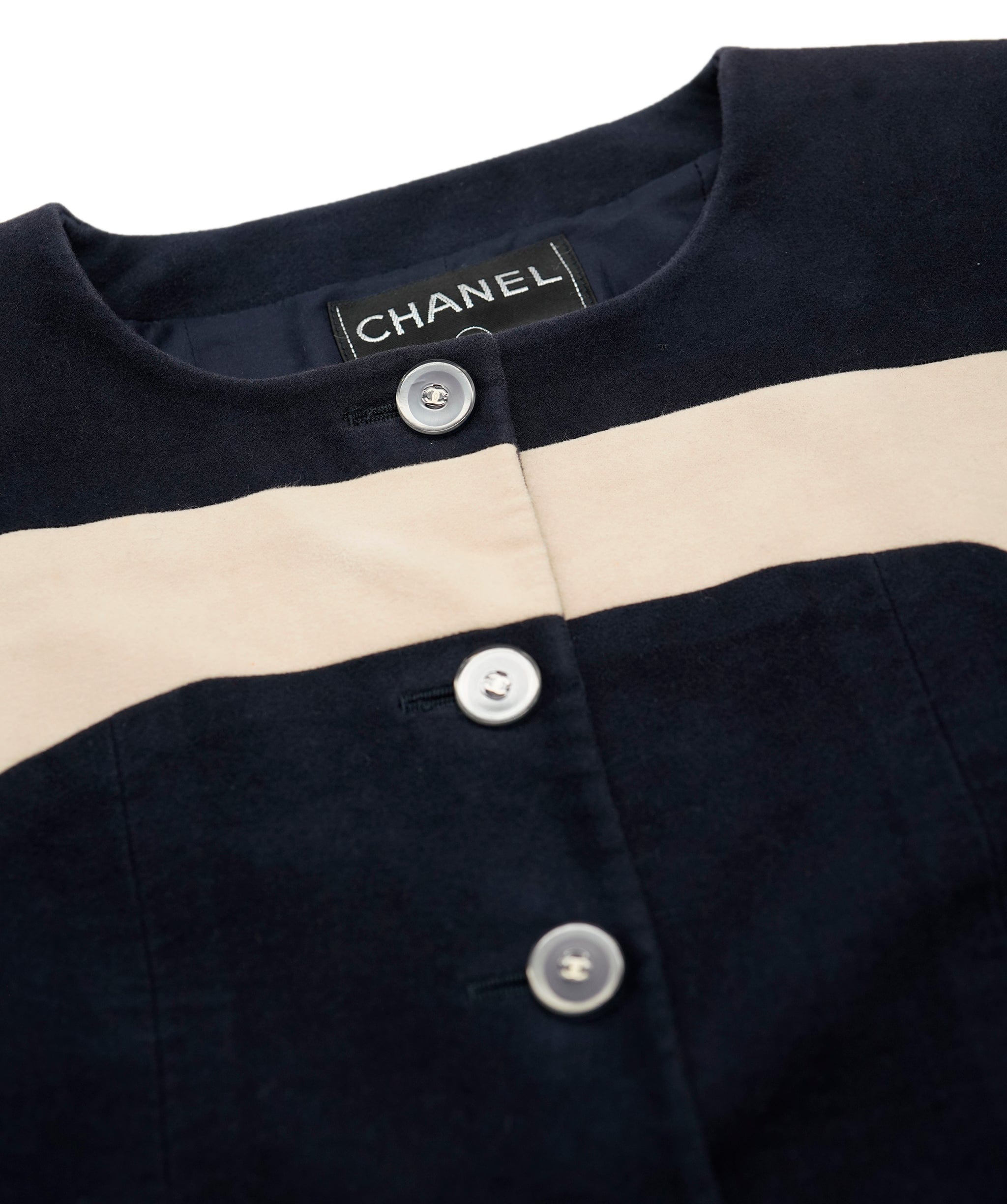 Chanel Chanel 00T Skirt Suit Navy ASL5408