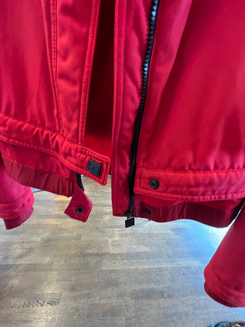Chanel Chanel 03A Puffer Jacket Red ASL4492