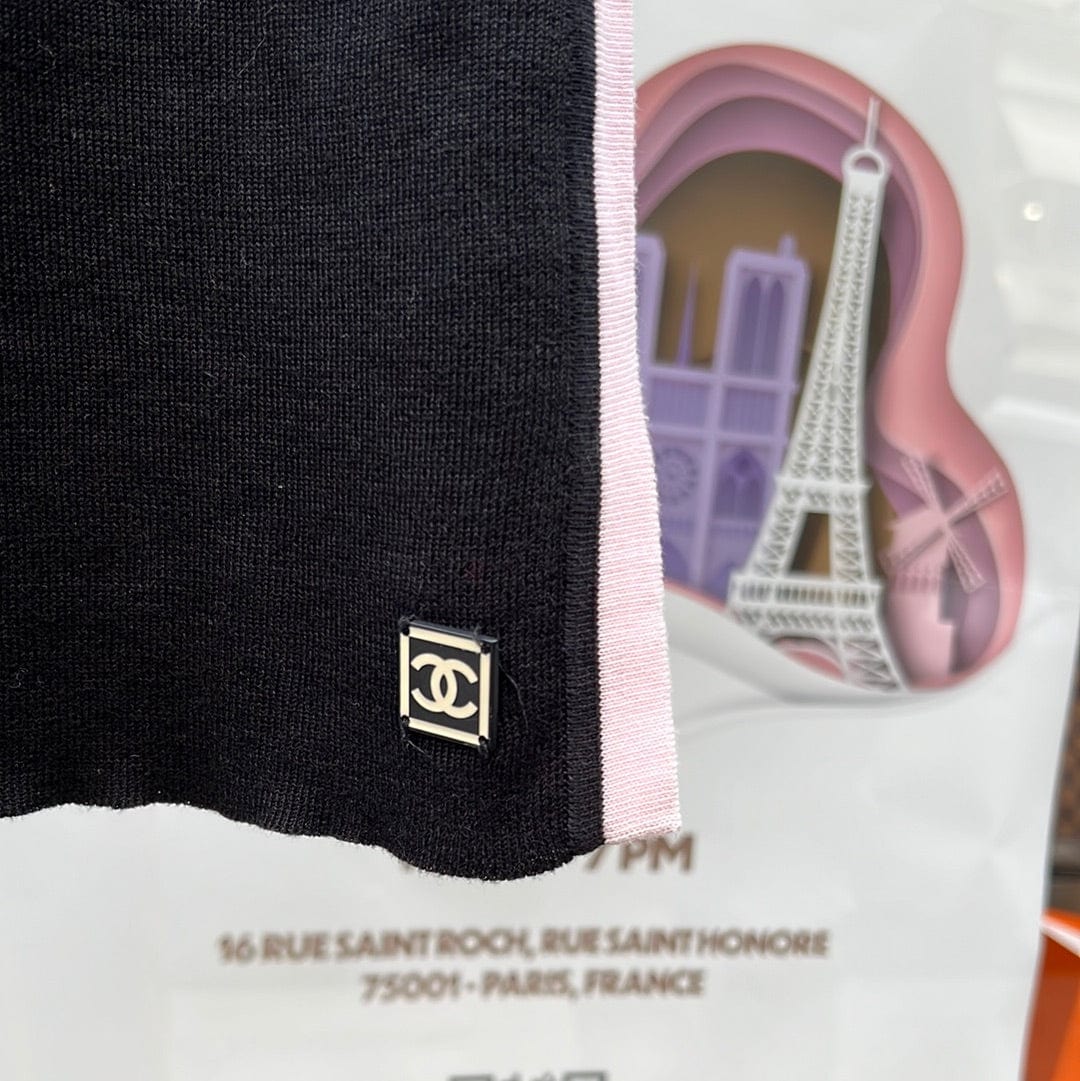 Chanel Chanel 03P Top&Pants Set Black Pink ASL4477