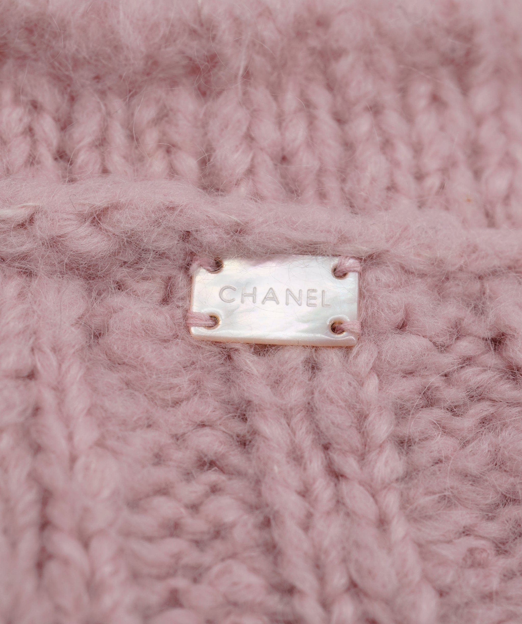 Chanel Chanel 04A Knit Pants Suit Pink ASL4668