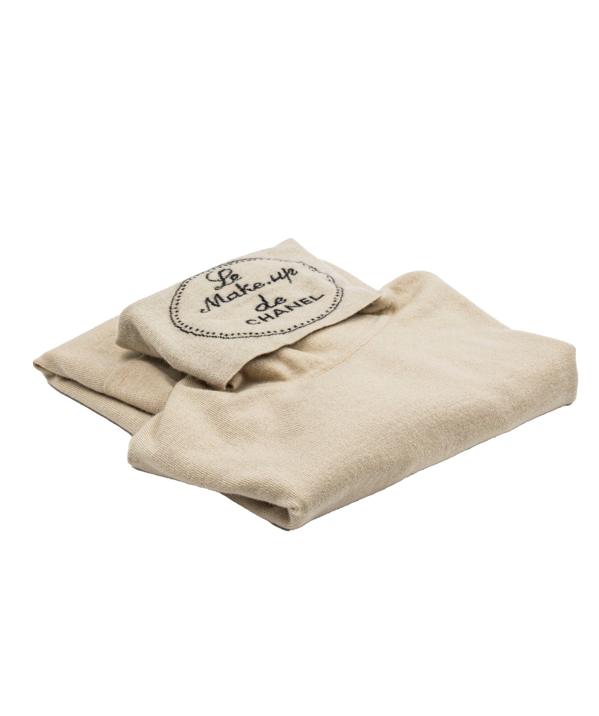 Chanel Chanel 04A Logo Turtleneck Sweater Beige ASL5155