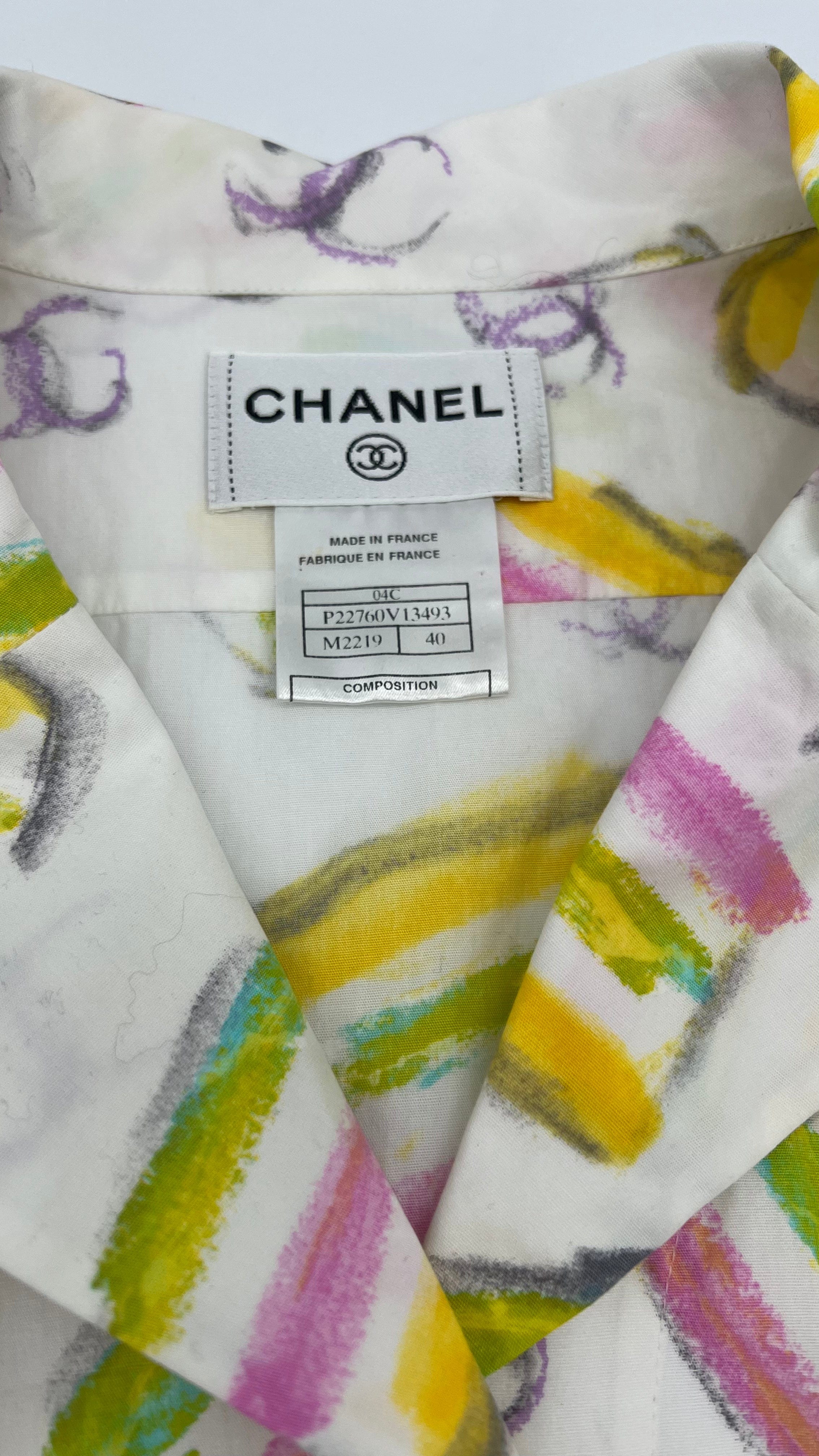 Chanel Chanel 04C Shirt Tops #40 ASL3770