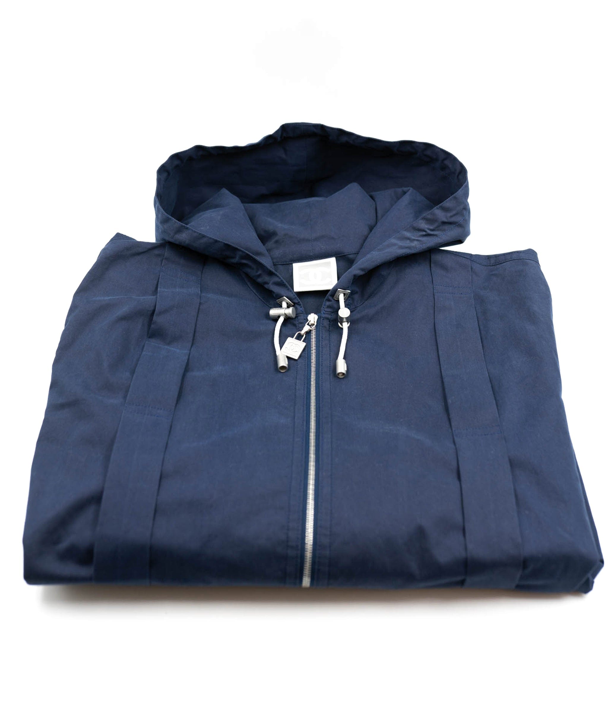 Chanel Chanel 05P Hooded Jacket Navy ASL4616
