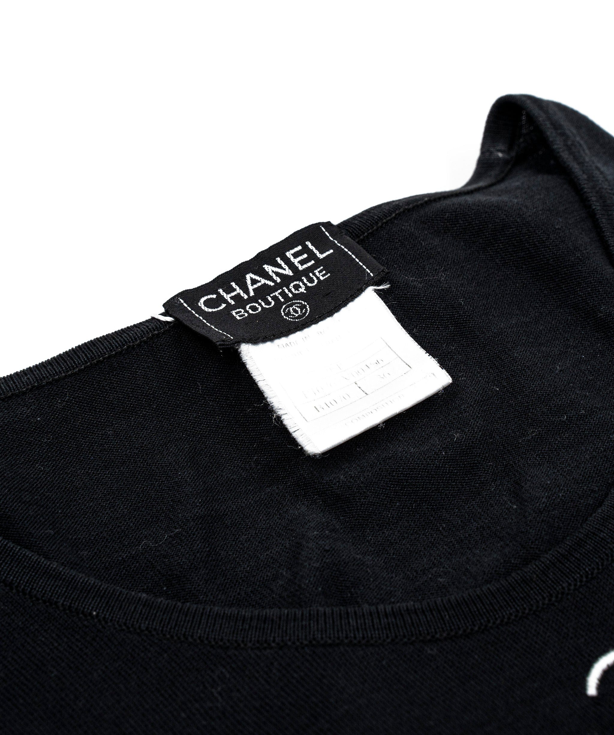 Chanel Chanel 98P CC Tank Top Black ASL5161