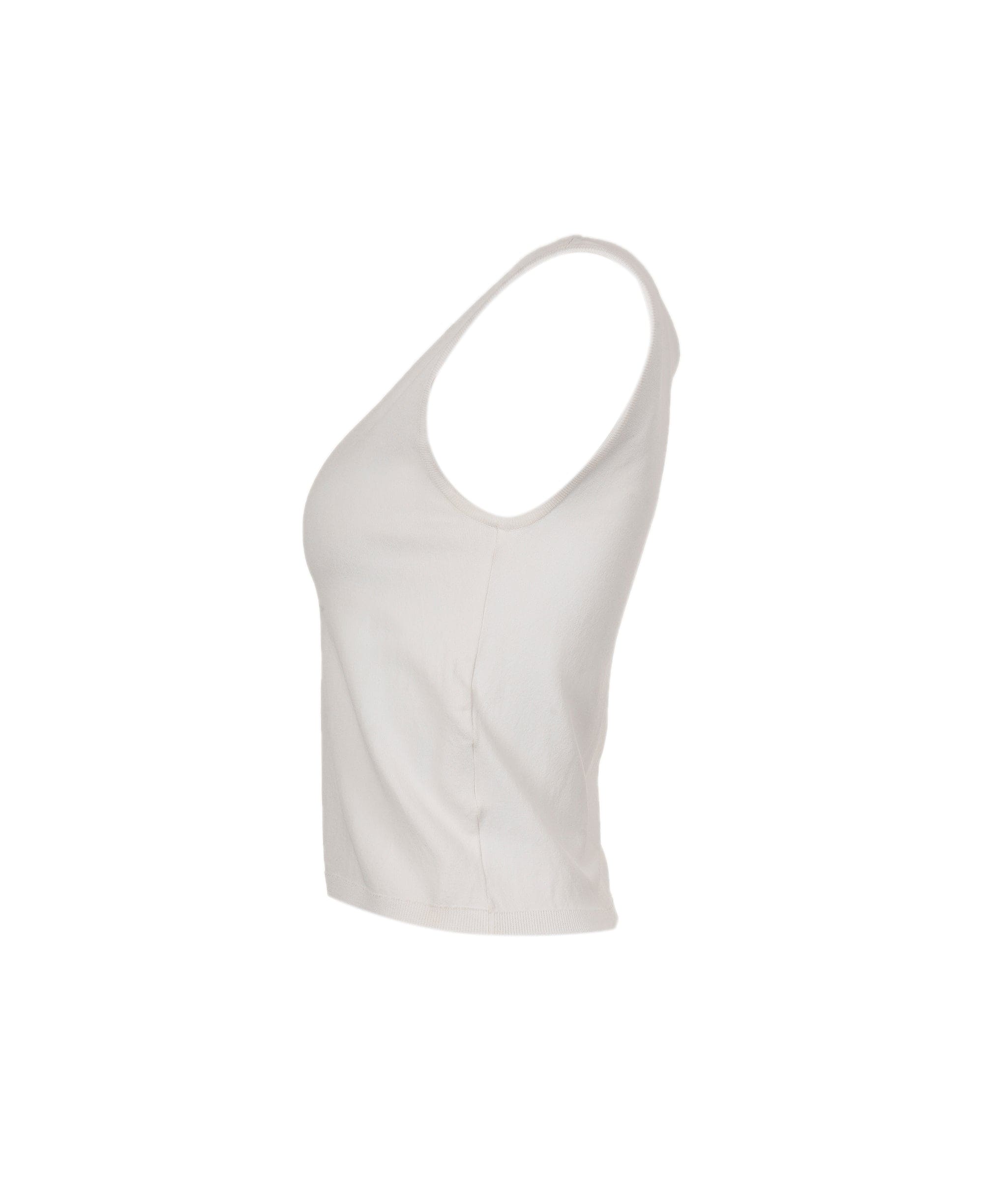 Chanel Chanel 98P Summer Knit Tank White ASL7141