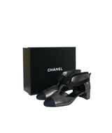 Chanel Chanel Black and silver shoes - ADC1046