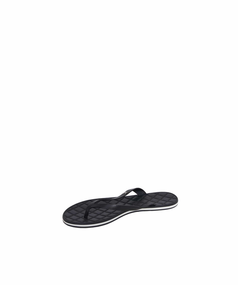 Chanel Chanel Black CC Flip Flop Sandals Size 41  AGL1119