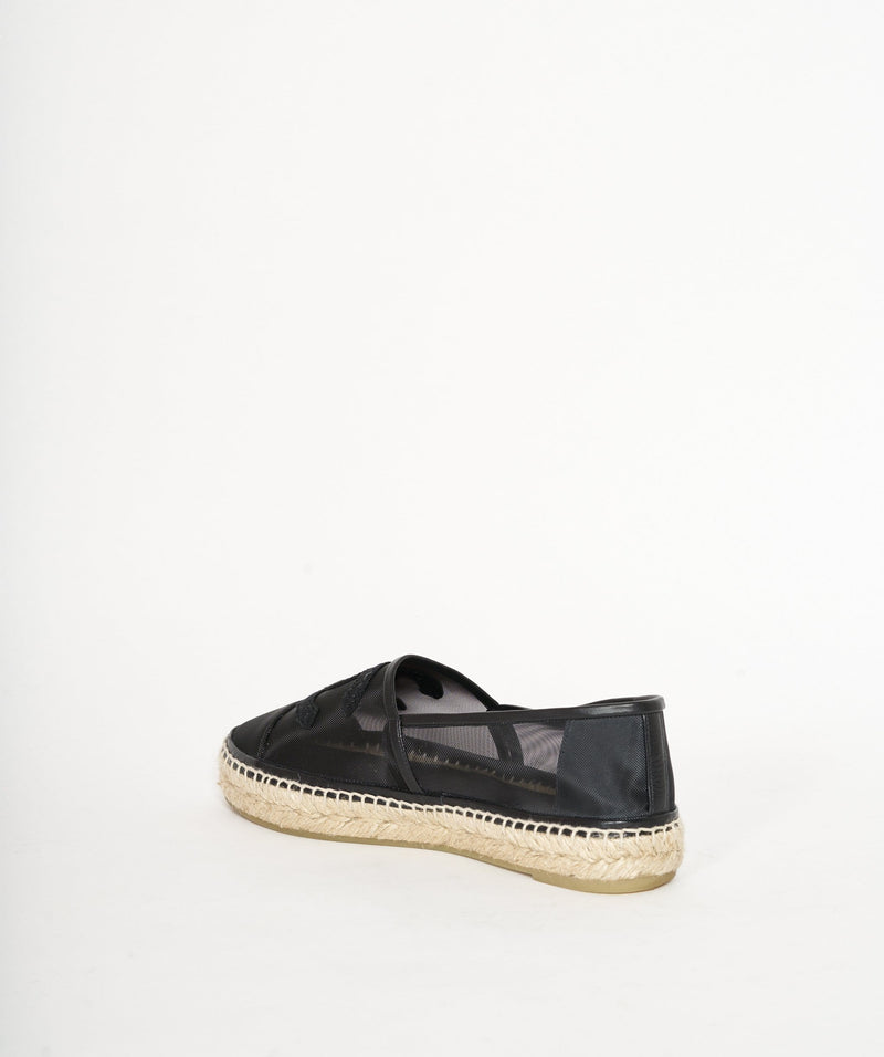 Chanel mesh clearance and grosgrain espadrilles