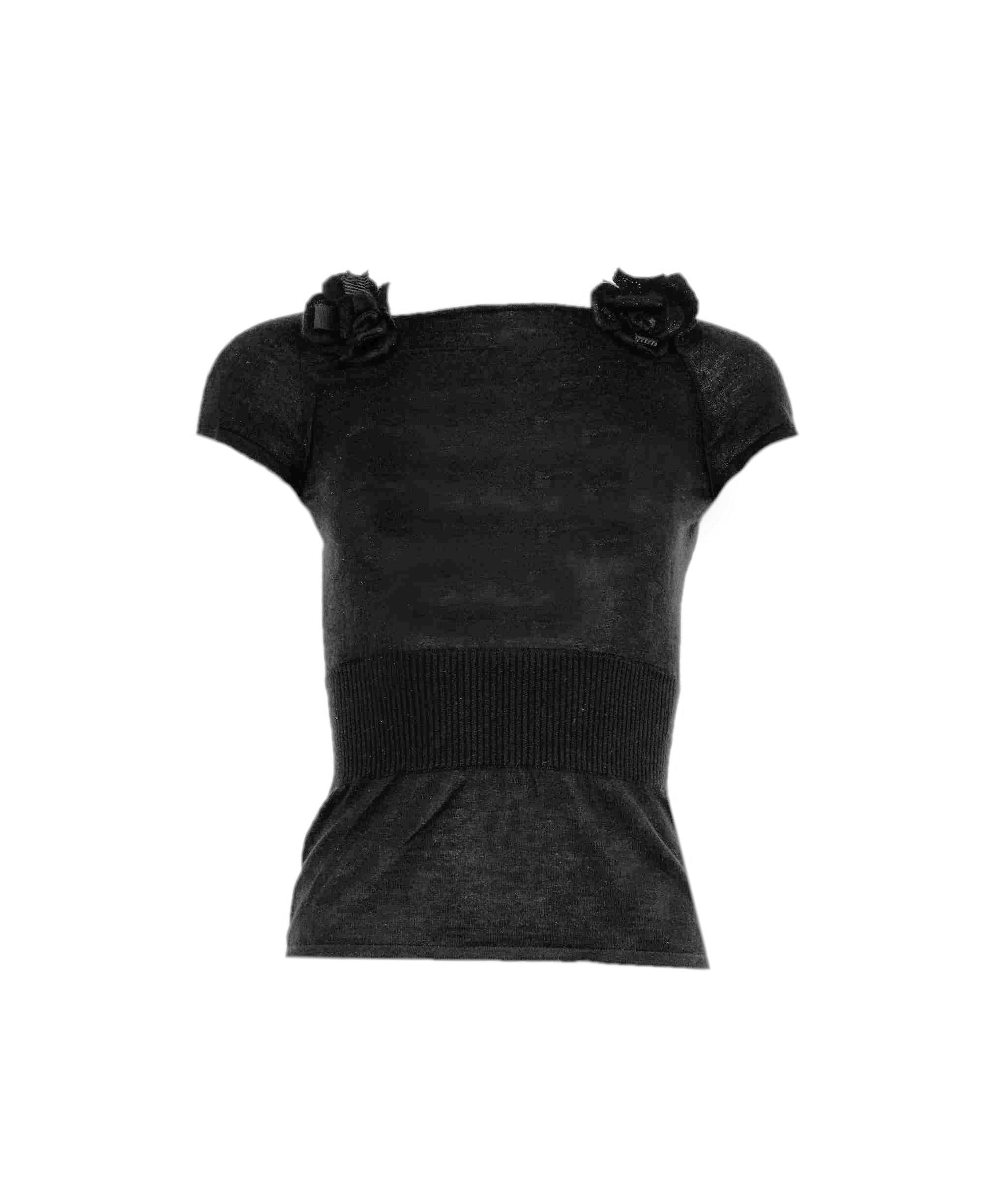 Chanel chanel black top AWL4513