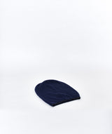 Chanel Chanel cashmere royal blue scarf and hat set with navy CC logo