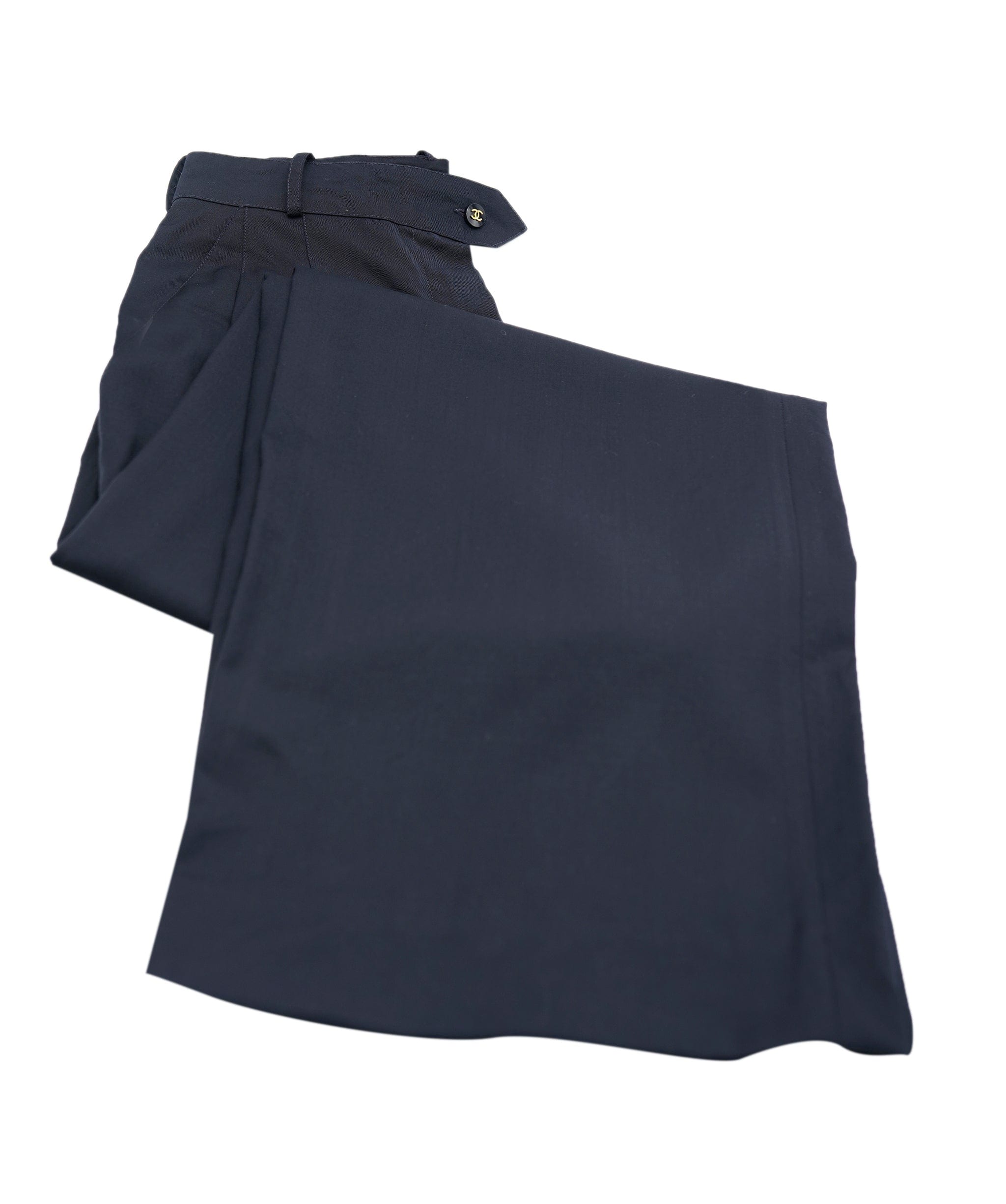 Chanel Chanel CC Button Wide Pants ASL7159