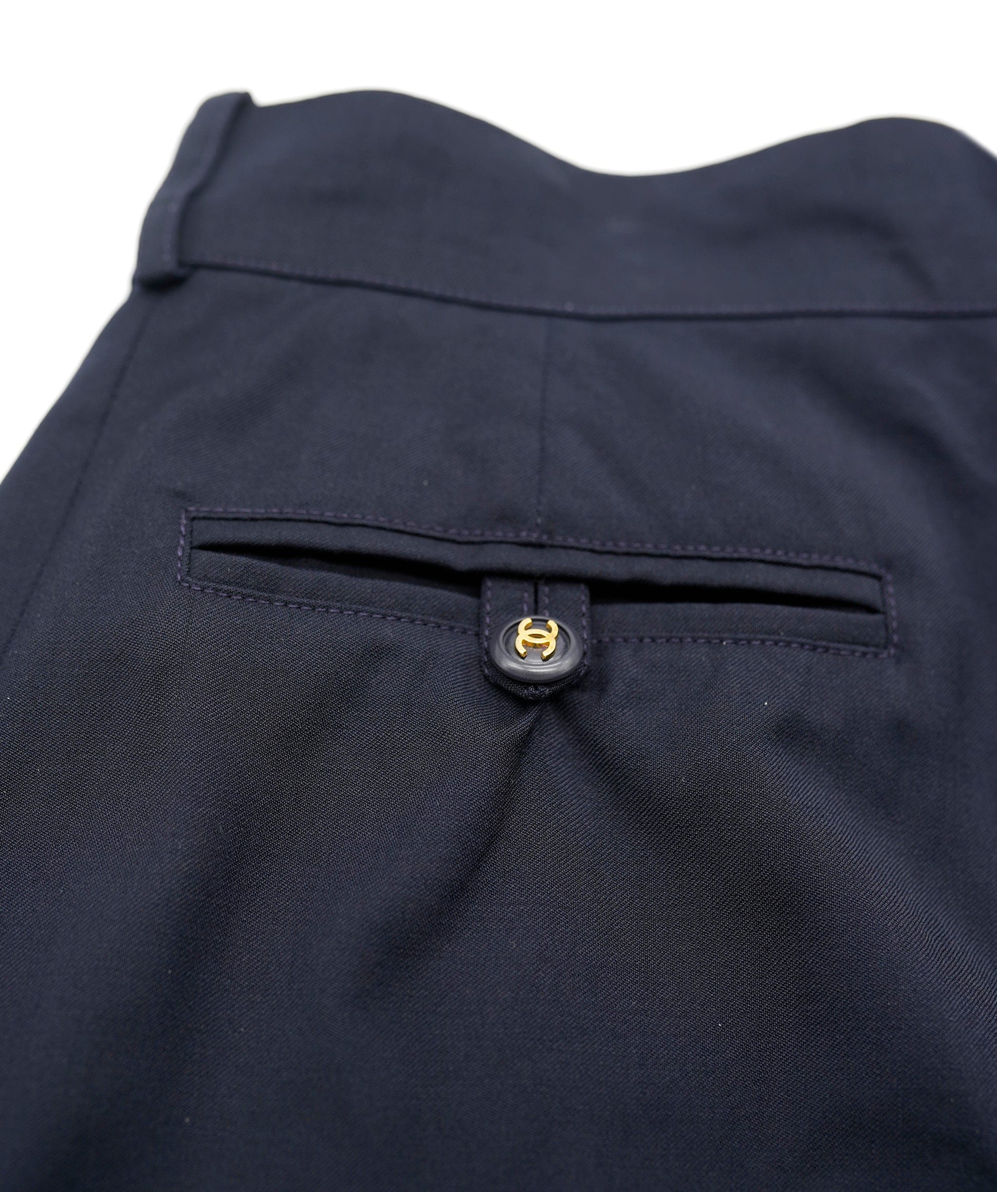 Chanel Chanel CC Button Wide Pants ASL7159