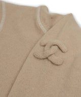 Chanel Chanel CC Cashmere Sweater Beige ASL4872