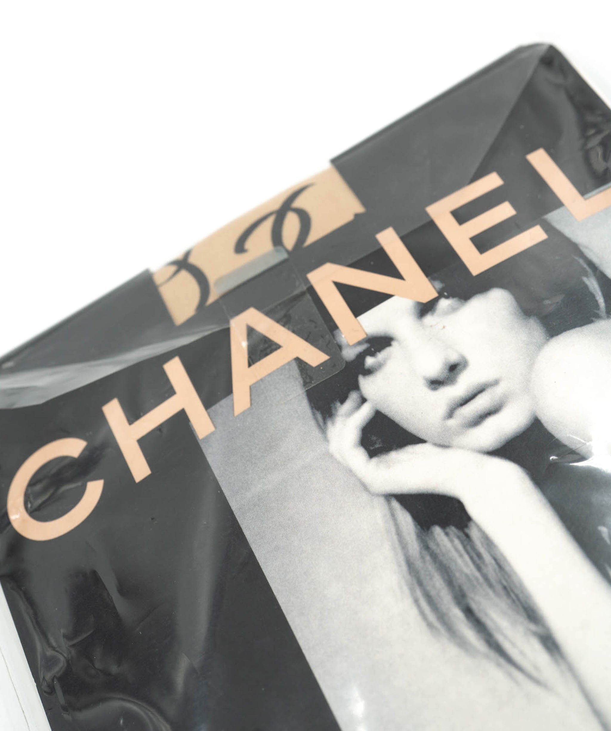 Chanel Chanel CC Pantyhose Beige ASL4688