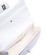 Chanel Chanel Classic Flap Jumbo White SYL1056