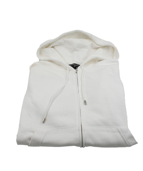 Chanel hoodie outlet white