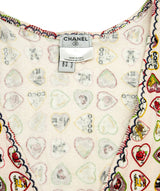 Chanel Chanel Coco Hearts Fitted Top RJC1570