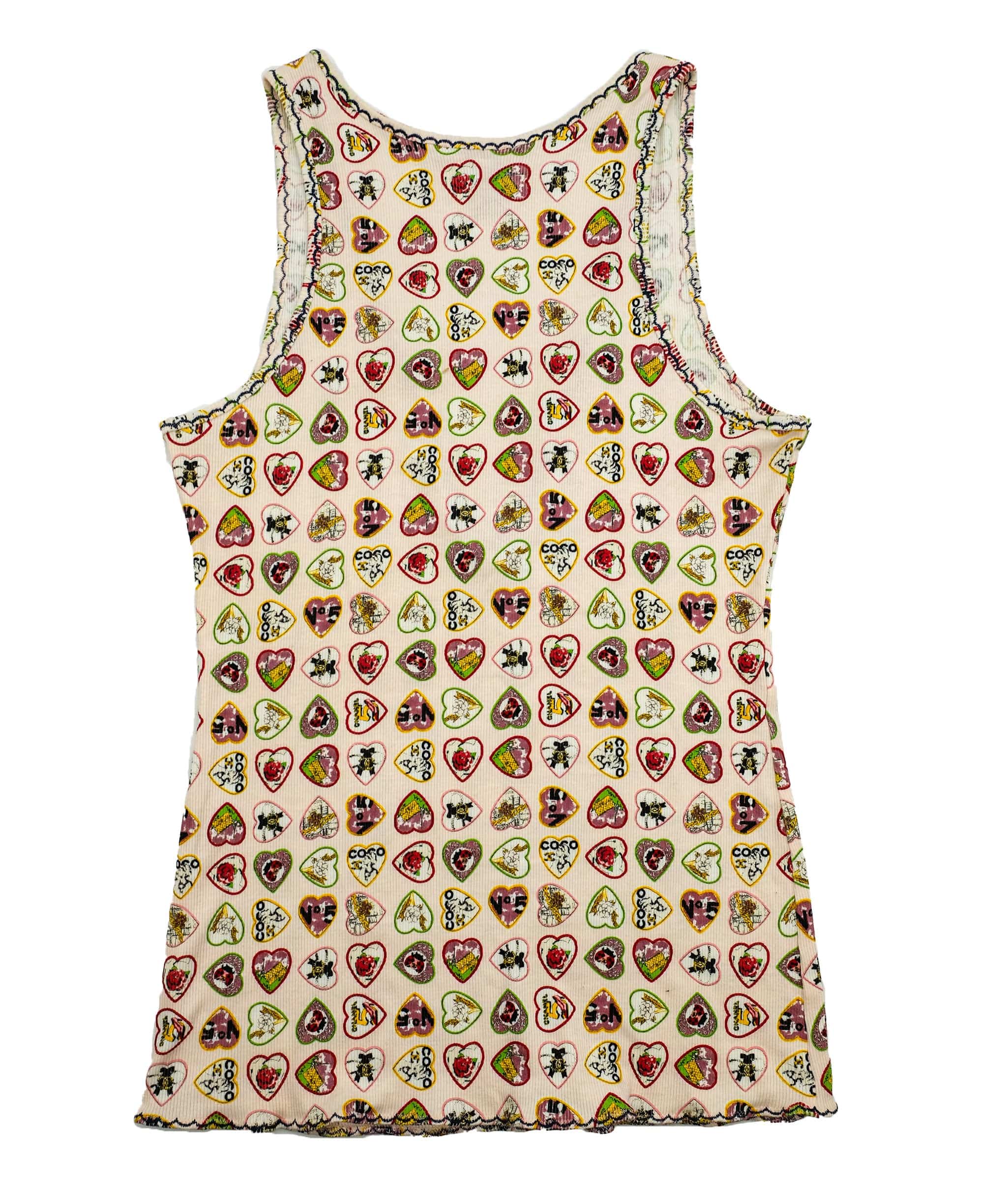 Chanel Chanel Coco Hearts Fitted Top RJC1570
