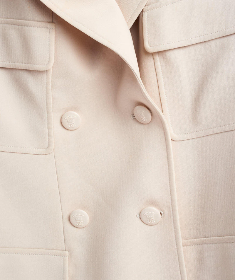 Chanel Chanel Cream Long Jacket