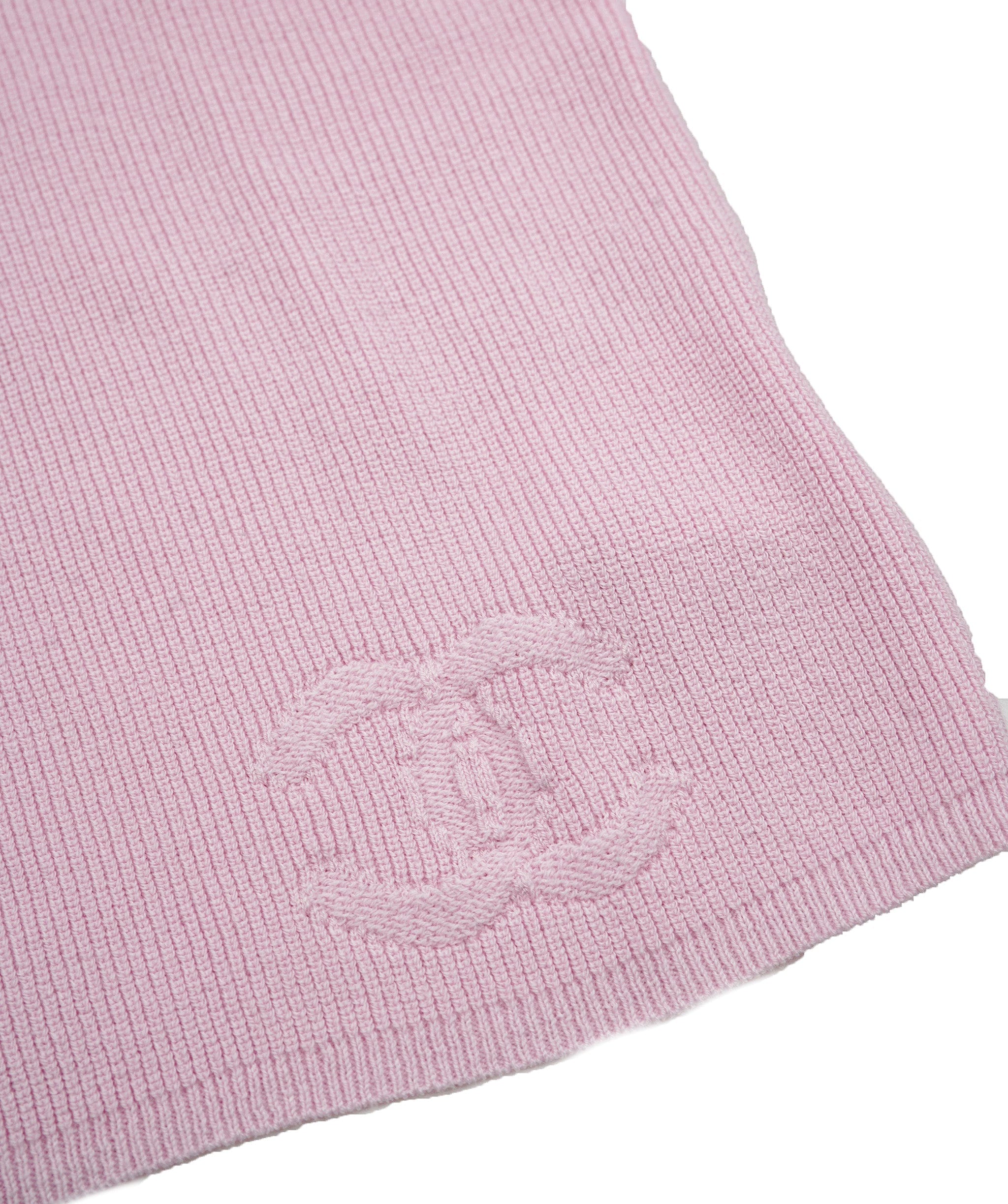 Chanel Chanel Knit Top Pink ASL5018