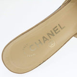 Chanel CHANEL Mules Sandals Beige LV Auth im054 - AWL1093