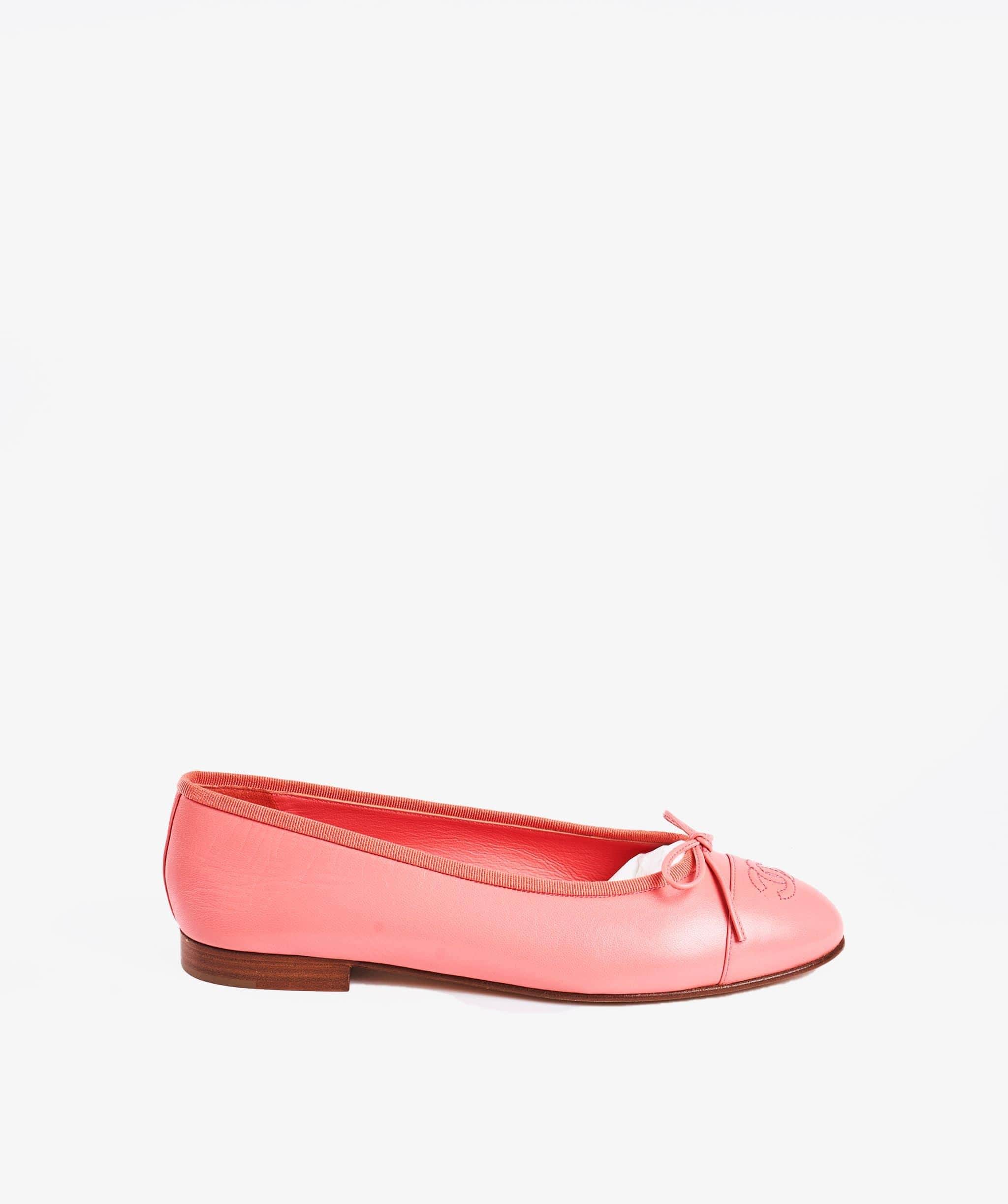 Chanel Chanel Pink Ballerinas 39