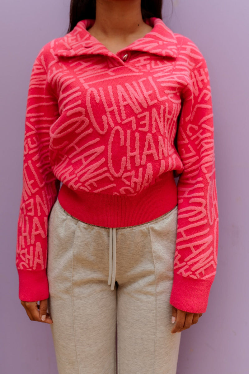 Chanel pink sweater FR38 - ASL3825