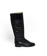 Chanel Chanel quilted riding boots