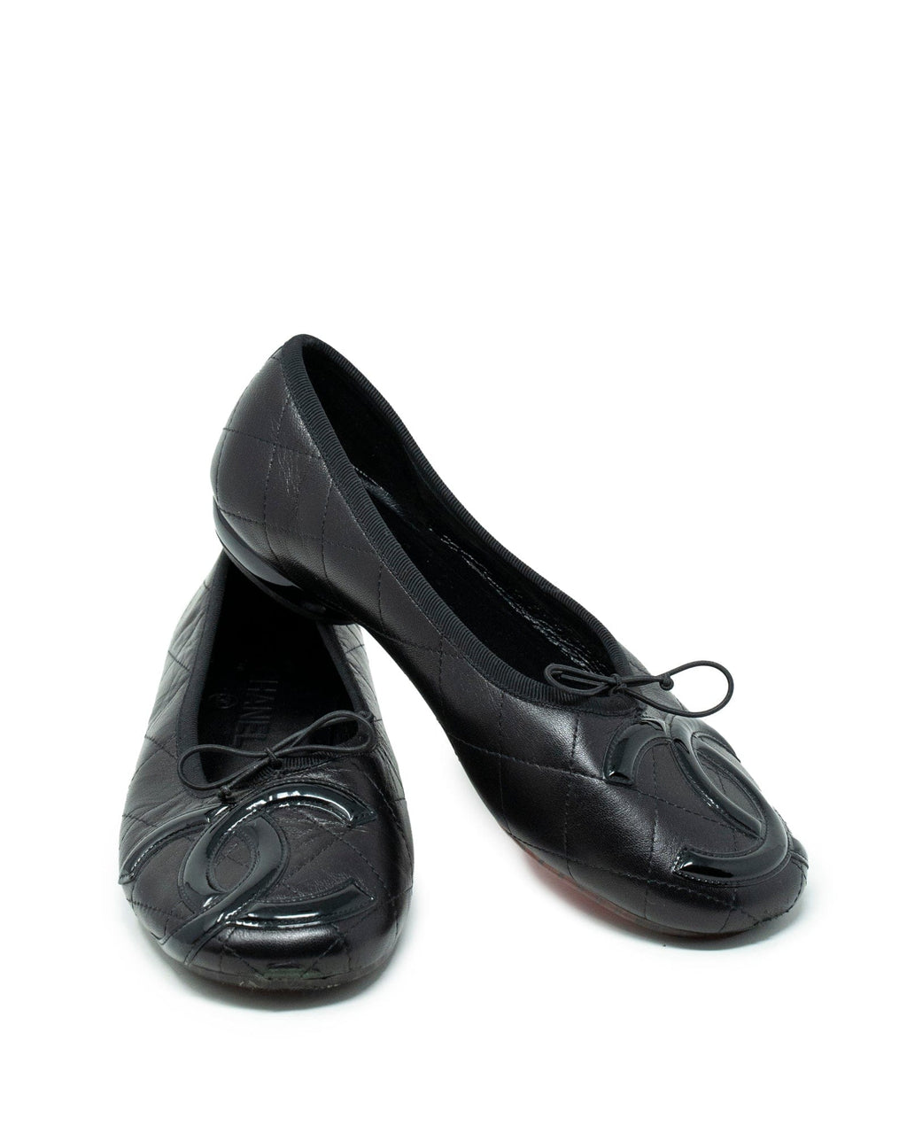 Chanel Rue Cambon Ballet Pumps Shoes size 37 - AWC1179 – LuxuryPromise