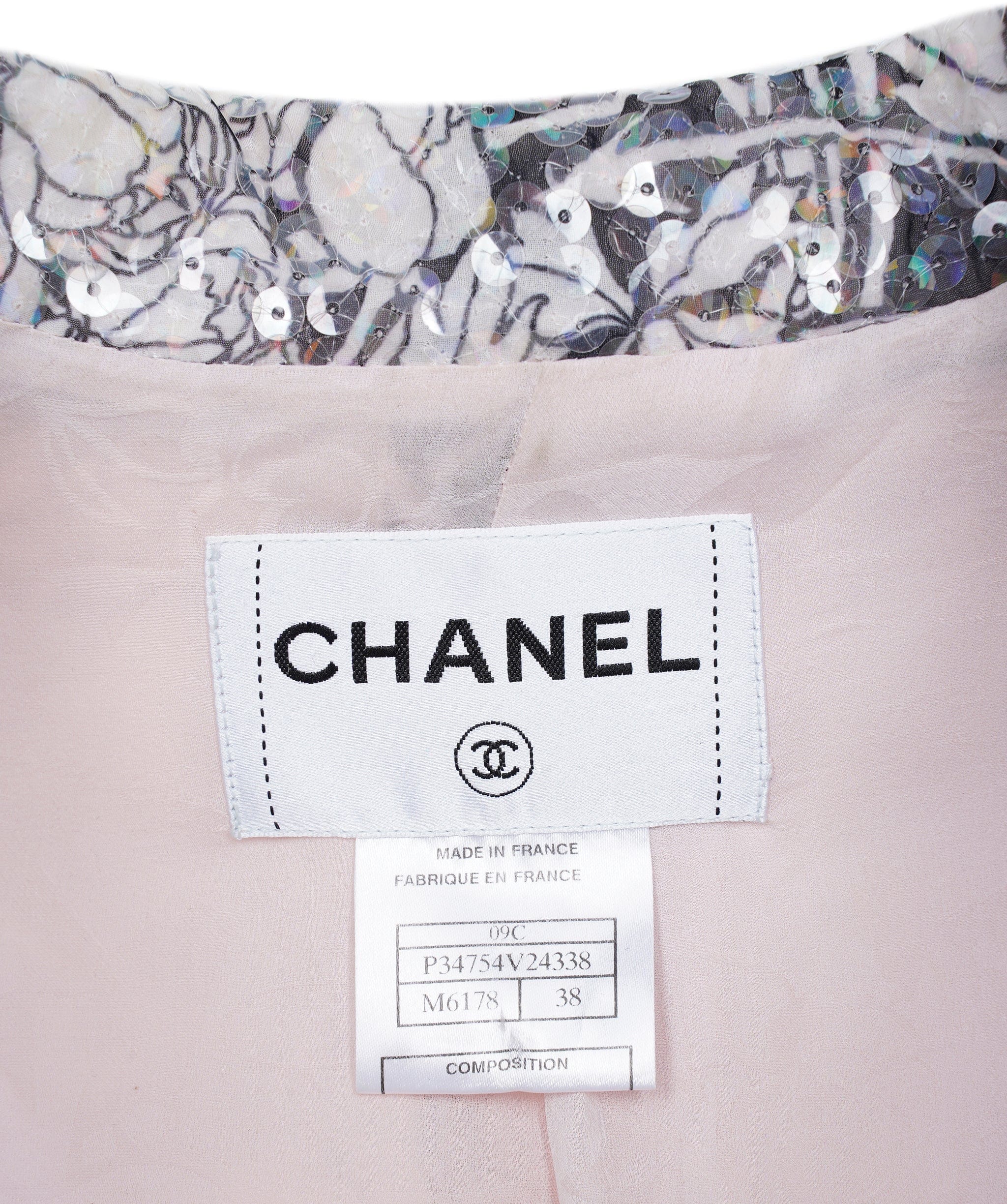 Chanel Chanel Sequin Jacket ASL4072