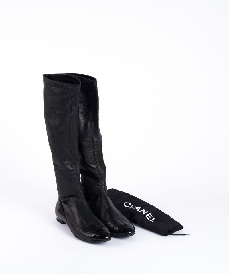 Chanel sock boots LuxuryPromise