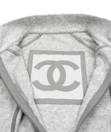 Chanel Chanel Sport Full Zip Jacket Gray ASL4490