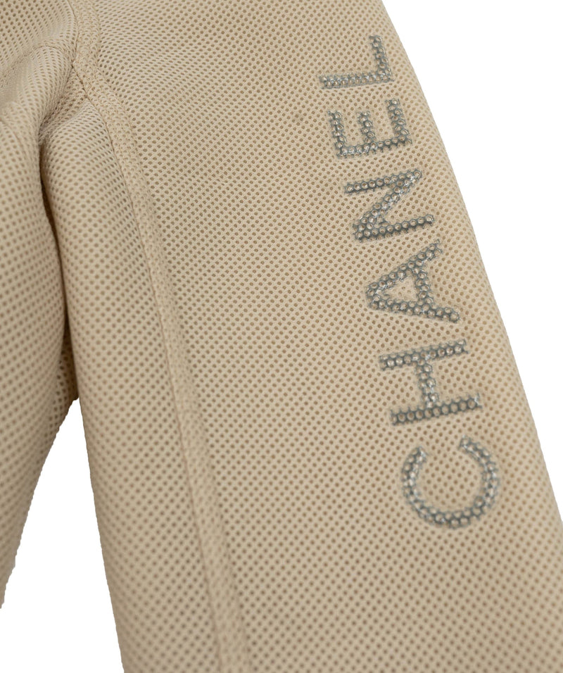 Chanel Chanel Sport Mesh Jacket Beige ASL4646
