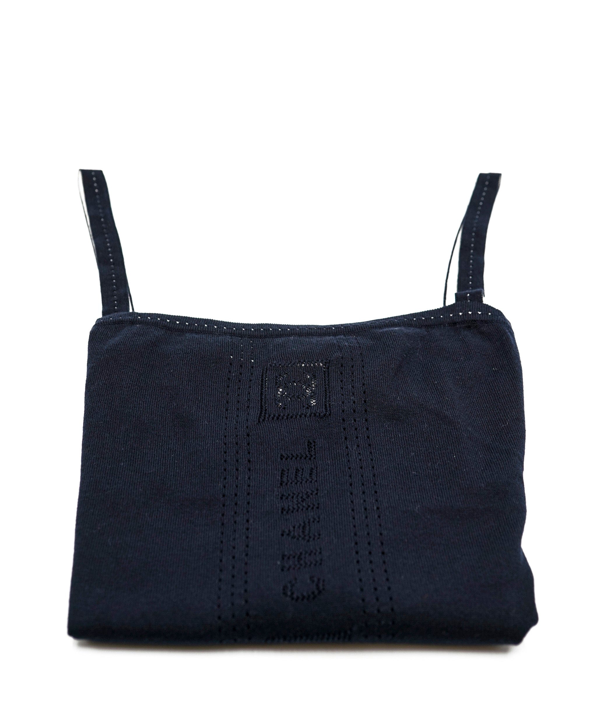 Chanel Chanel Sport Punching Logo Camisole Navy ASL5033