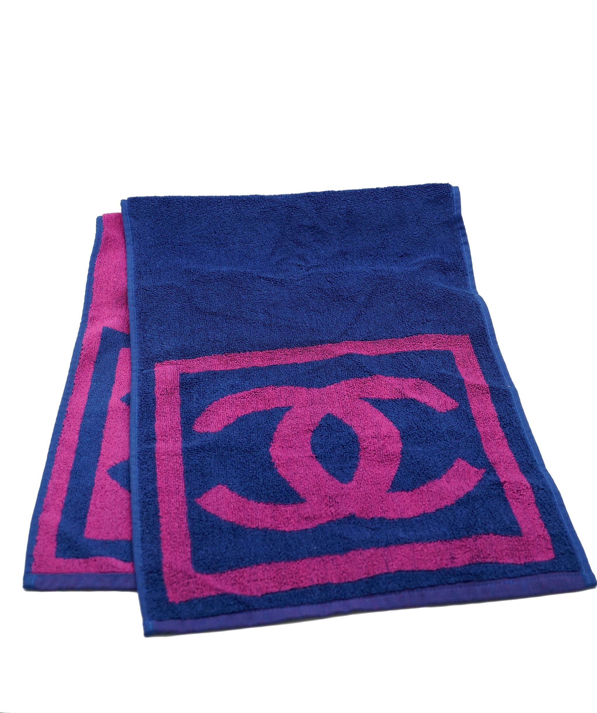 Chanel Chanel Sport Towel Blue Pink ASL6386
