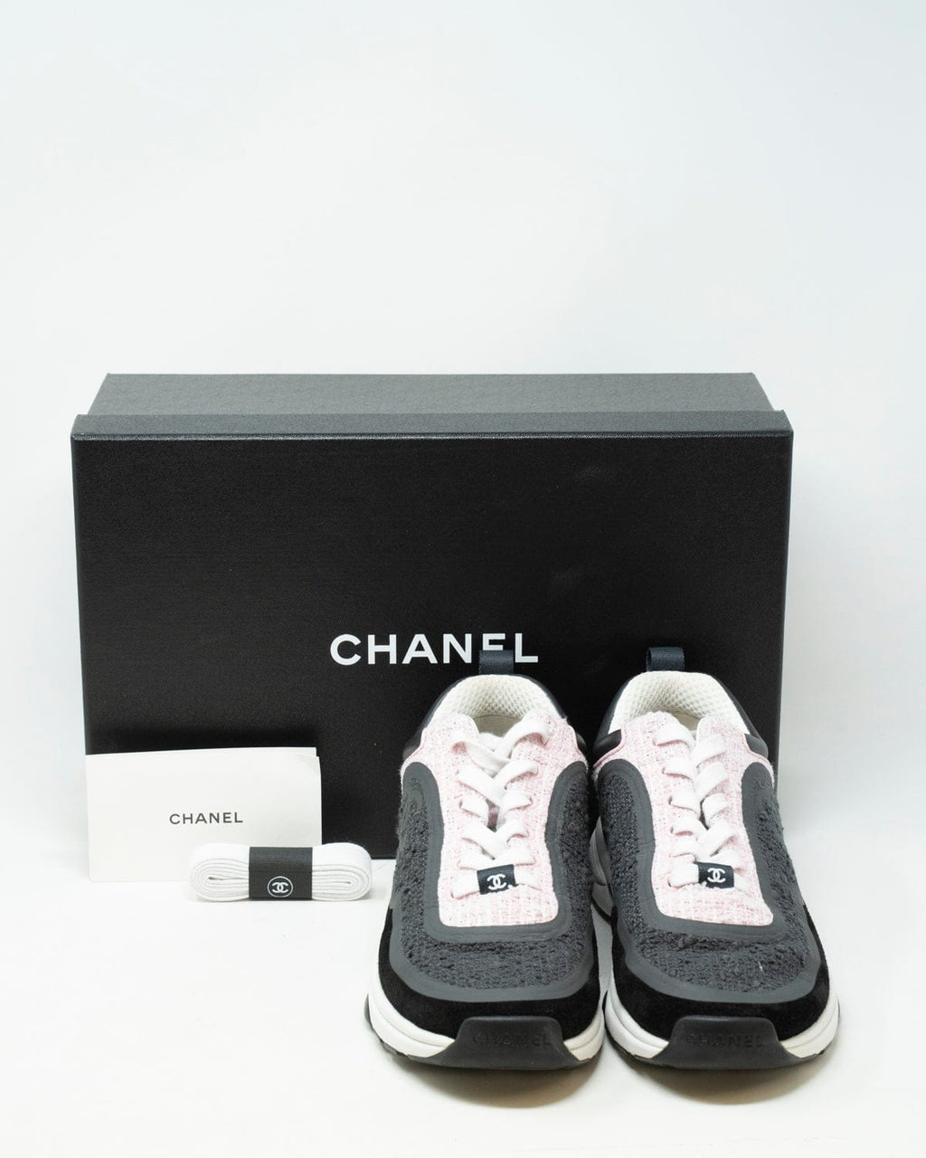 White Chanel Sneakers