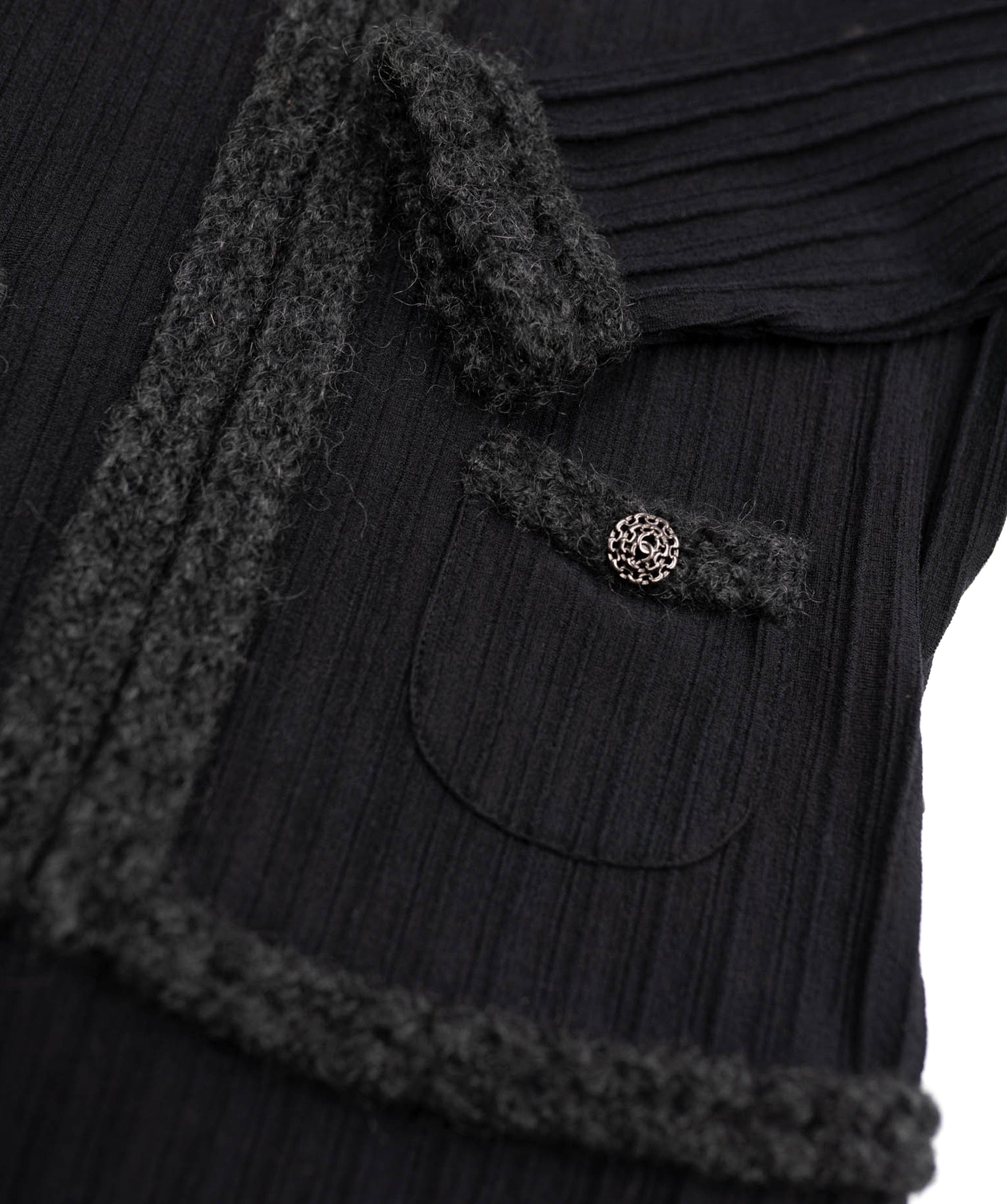Chanel Chanel Trim Knit Dress ASL4607