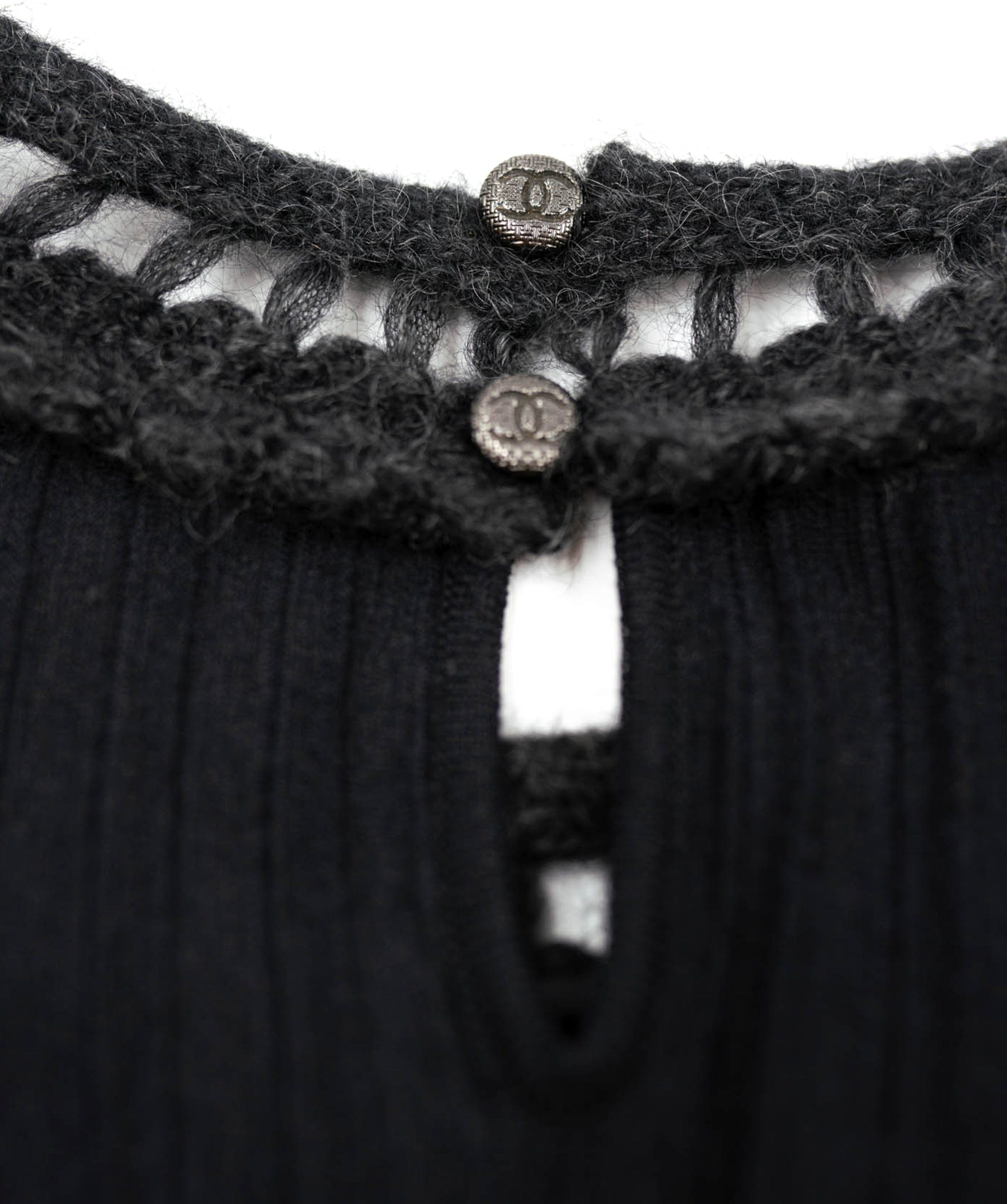 Chanel Chanel Trim Knit Dress ASL4607