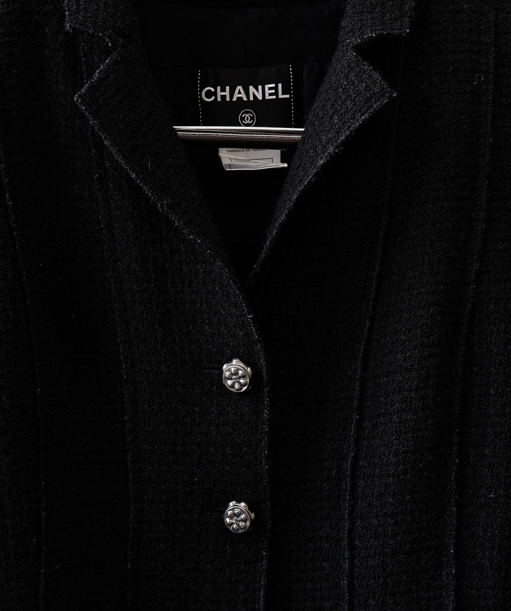 Chanel Tweed Black Jacket – LuxuryPromise