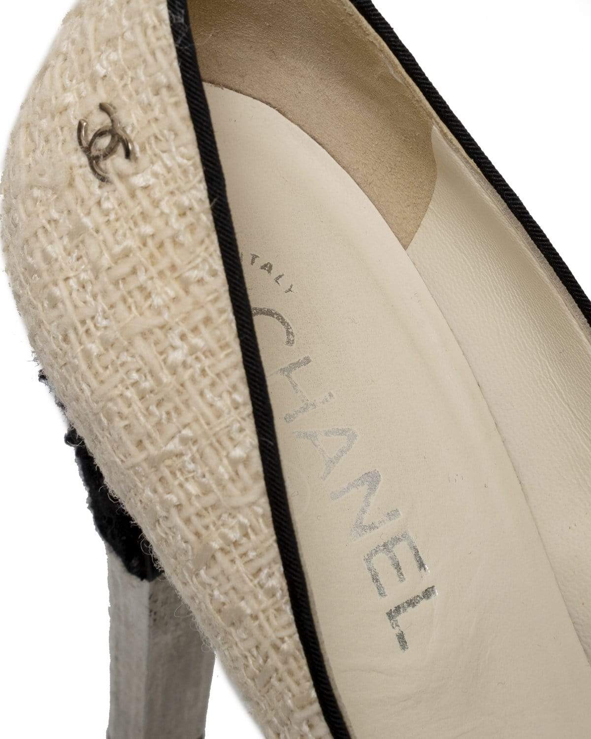 Chanel Chanel Tweed Shoes Size 39 - ADC1128