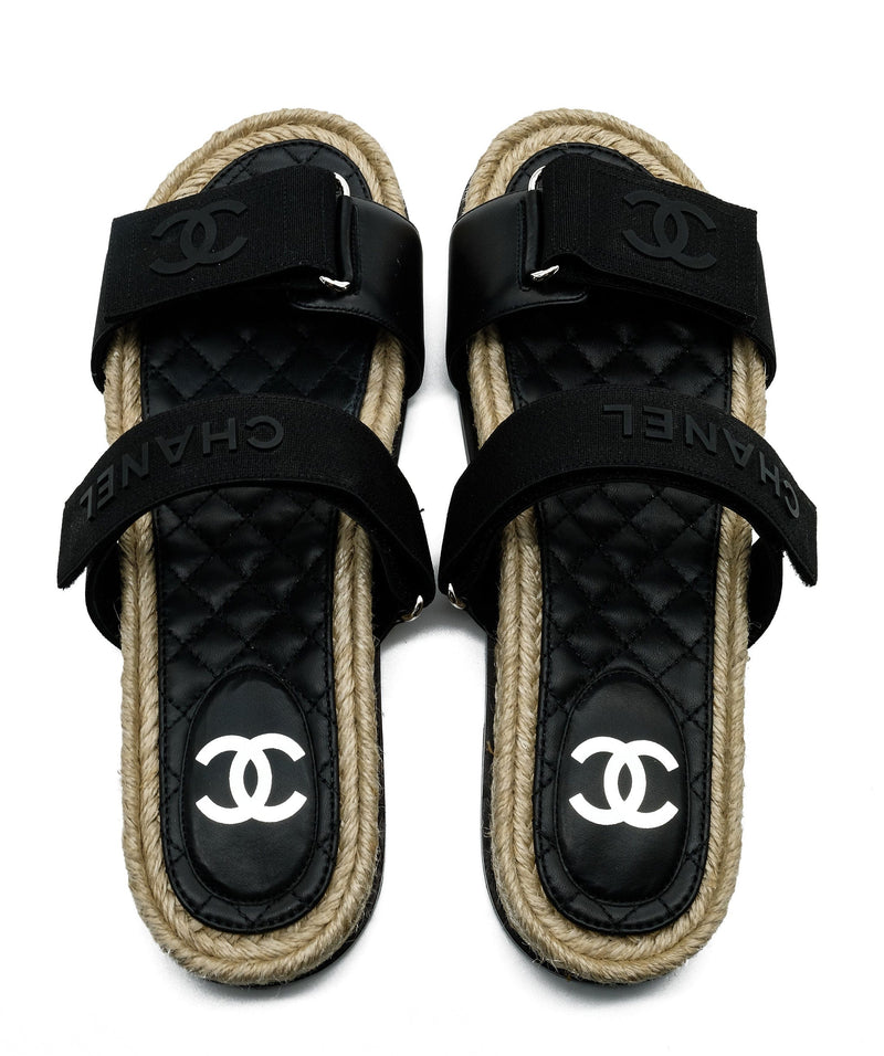 Chanel Grandad Sandals 39 RJC1385 – LuxuryPromise
