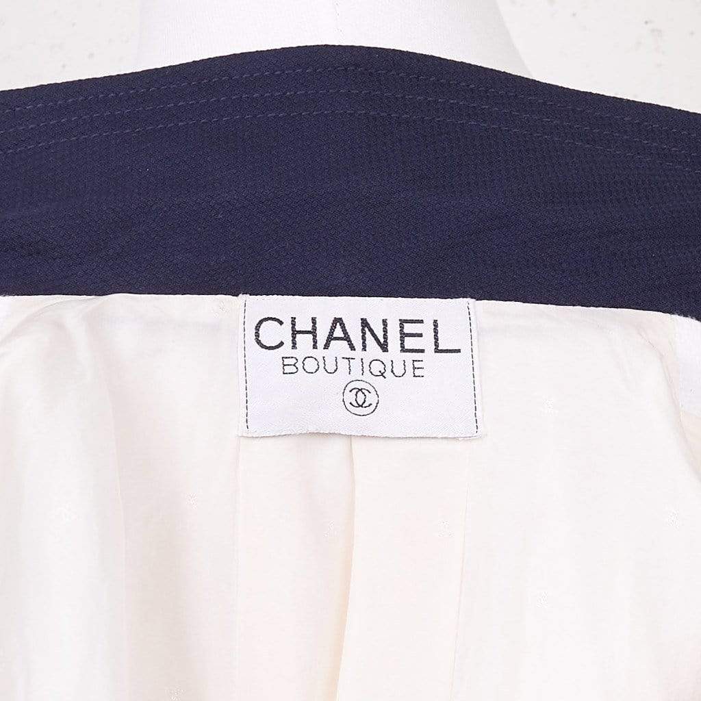 Chanel Chanel White Cotton Blazer