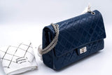 Chanel Chanel 2.55 Reissue Navy Patent Flap Bag