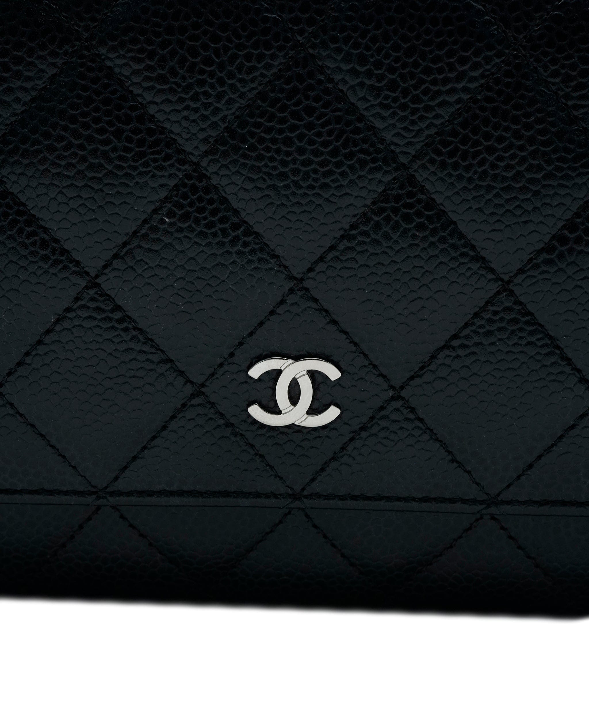 Chanel Chanel black caviar WOC AEC12092-FD