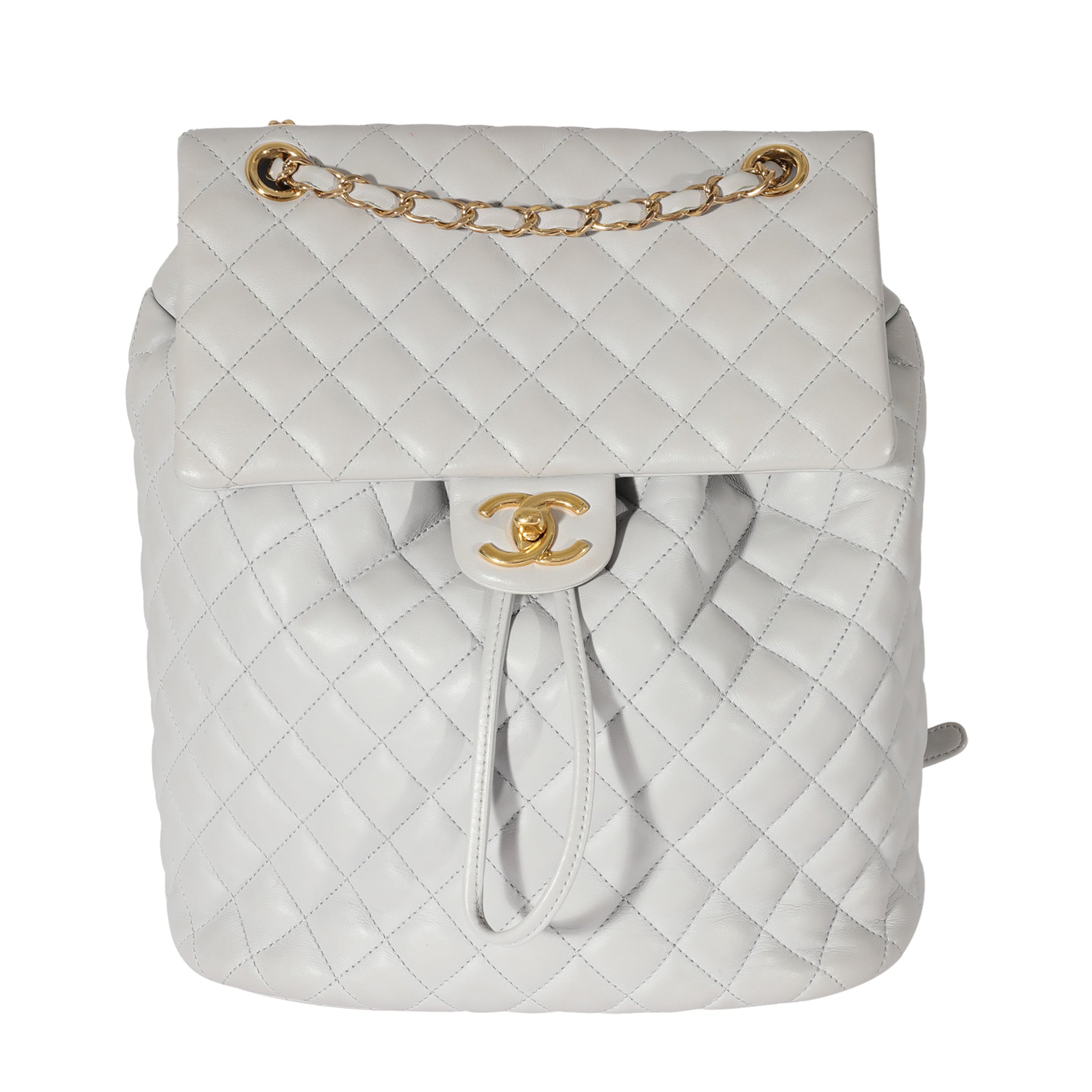 Chanel Grey Lambskin Large Urban Spirit Backpack – LuxuryPromise