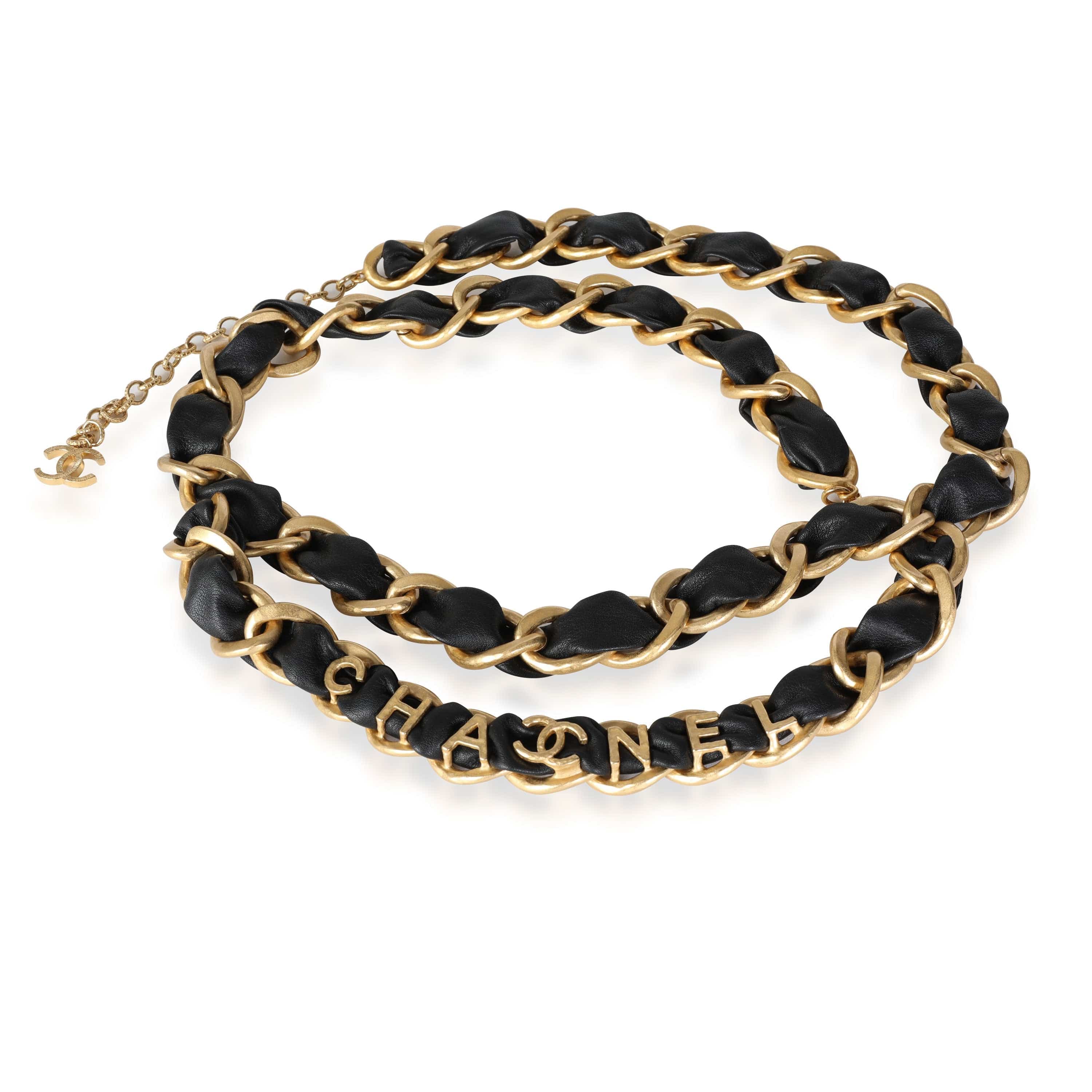 Chanel Chanel 2020 Lambskin CC Chain Link Belt