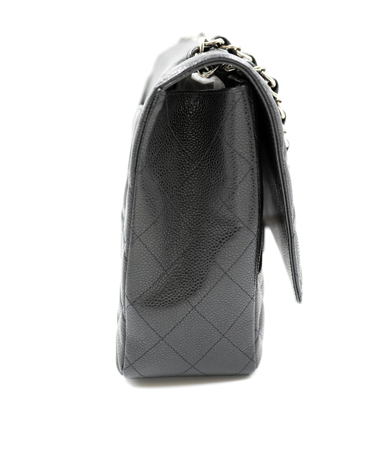 Chanel Caviar Maxi Single Flap PHW - AGL2206 – LuxuryPromise