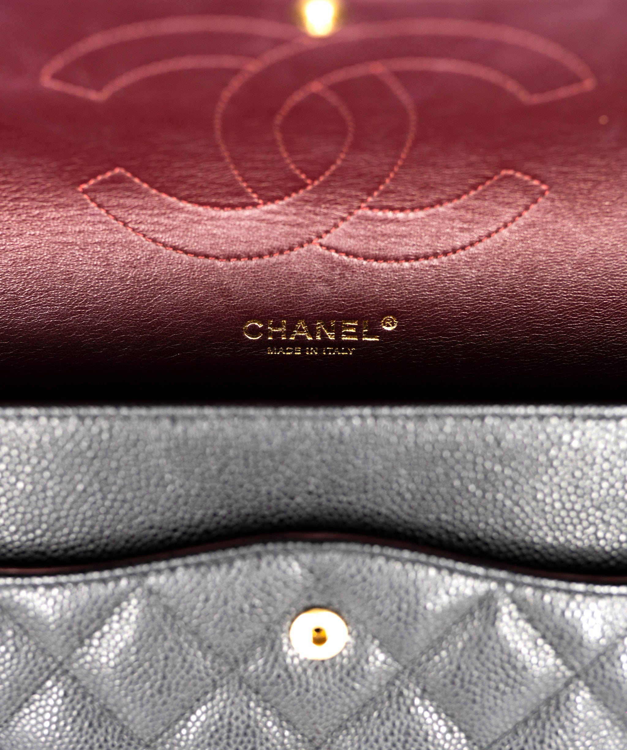 Chanel Chanel Maxi Caviar double flap GHW  - AGL2207