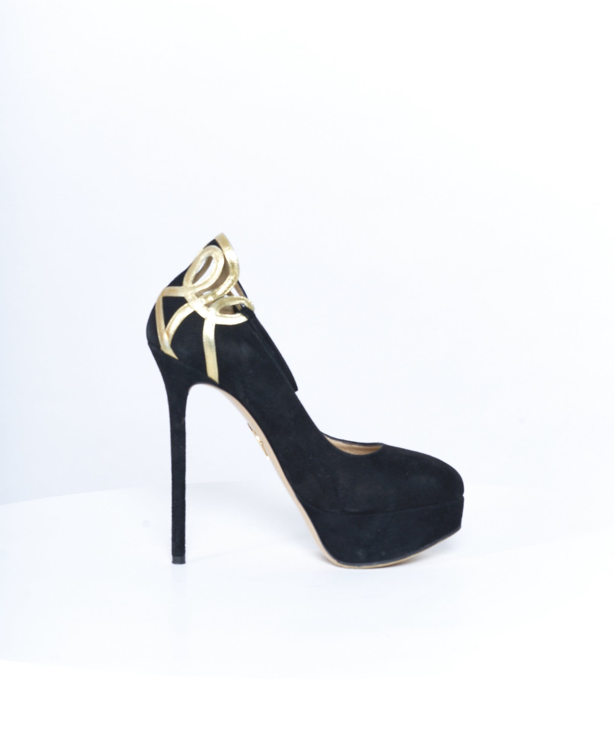 Charlotte Olympia Charlotte olympia Heel with gold detailing size 36