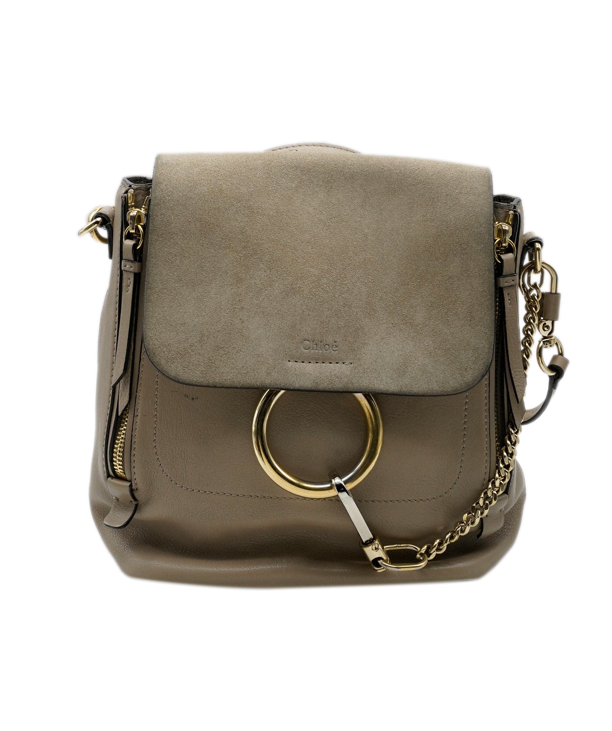 Chloé Chloe backpack taupe ALL0369